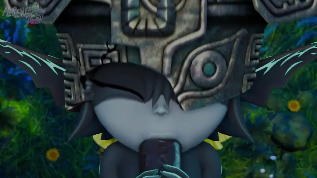Twilight Princess-Midna succ in the forest version Black[EDITED][Merengue z]