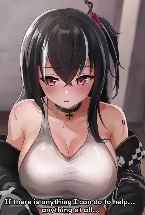 U-47 handjob and Paizuri