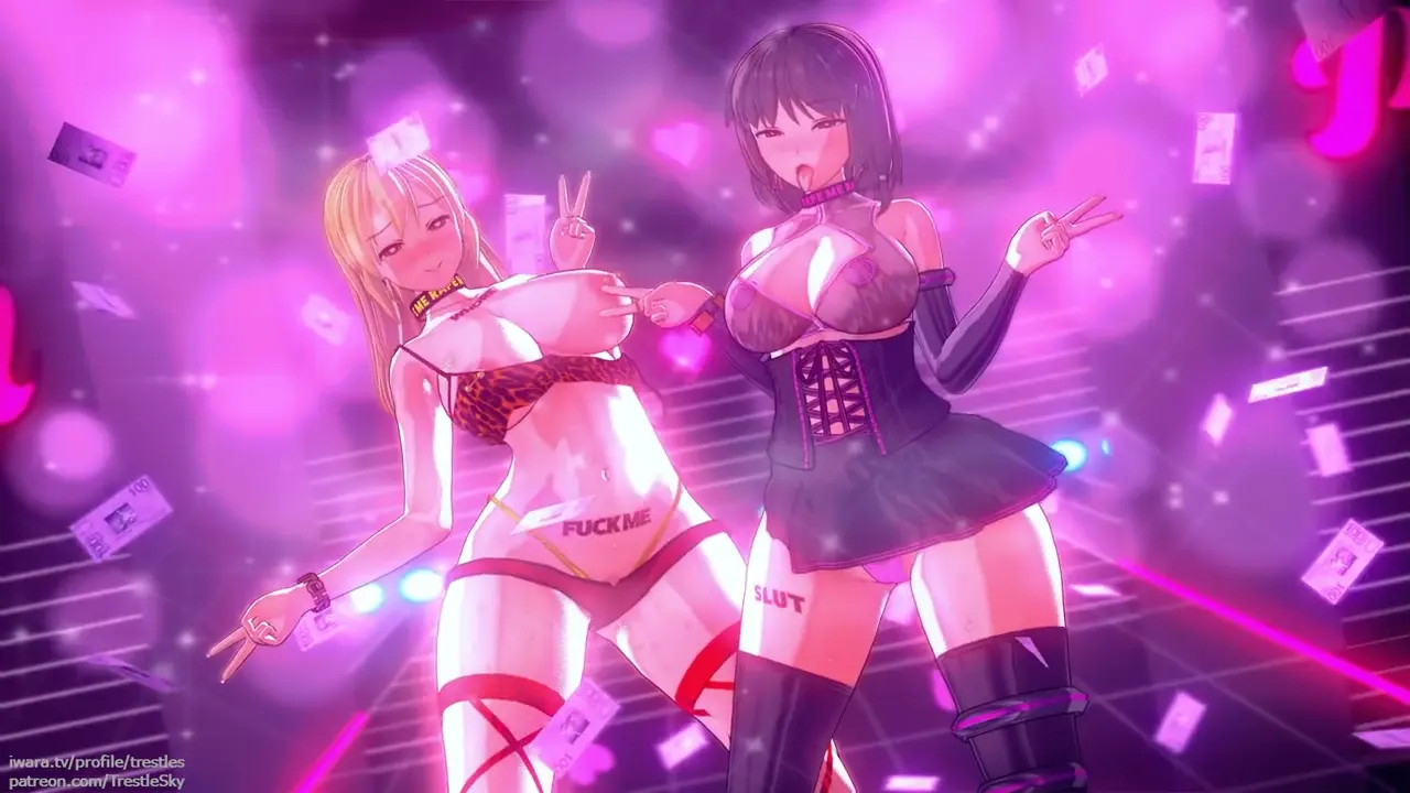 [TrestleSky] - MAS 04 Scene Showcase - Strip Stage Tease ft Xingqiu and Heizou