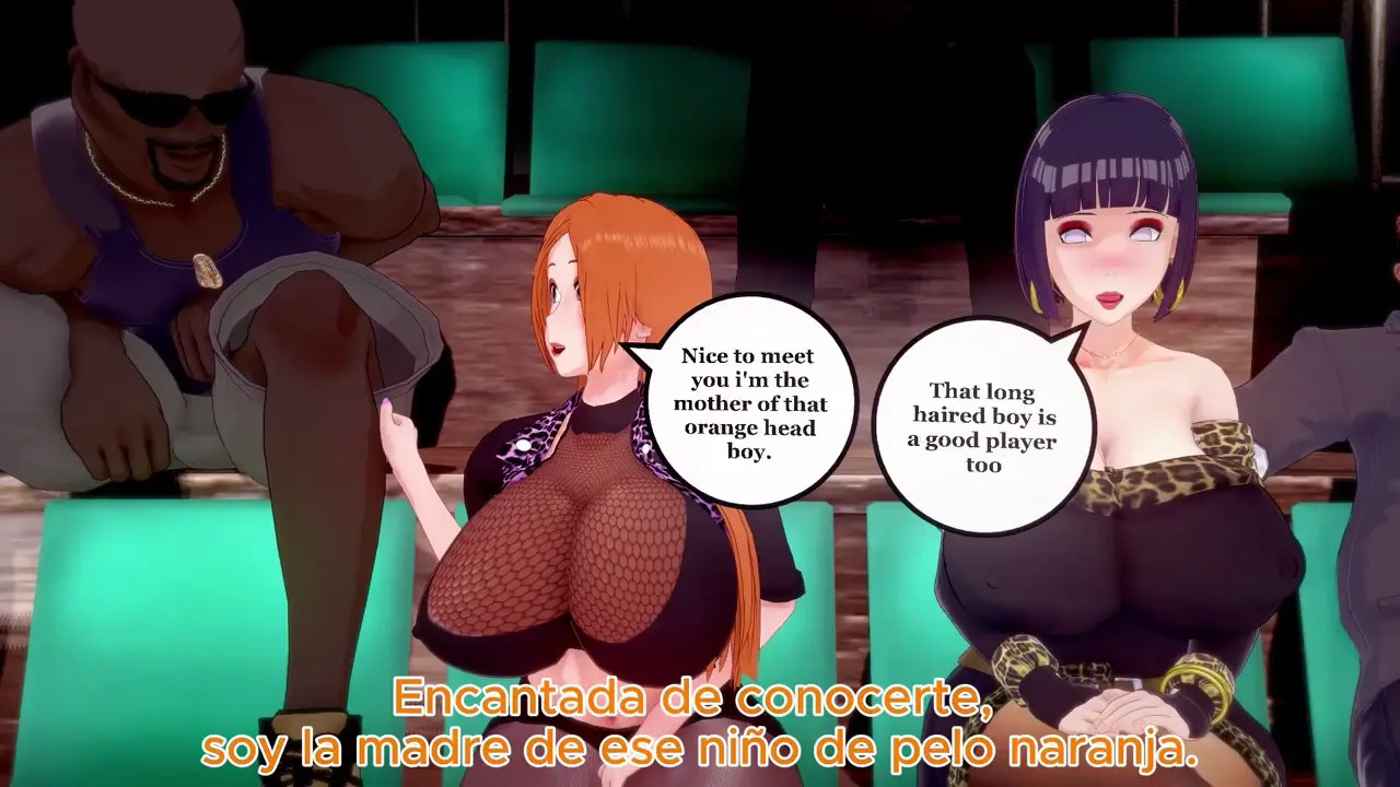 Orihime Inoue & Hinata Hyuga NTR cheering mothers (sub español)
