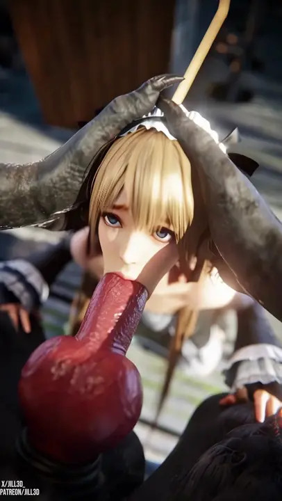 Marie Rose Blowjob Werewolf Cock