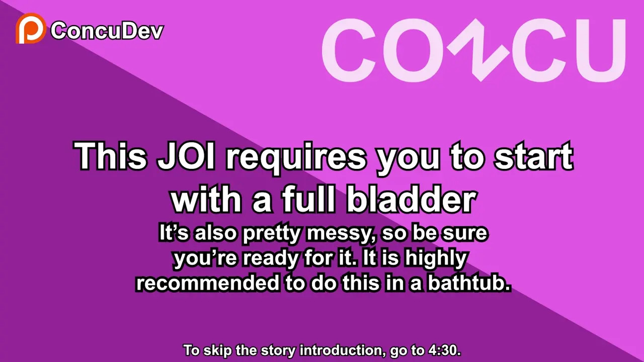 [Story JOI] Aqua Pees on Your Face (Pee play, Pee drinking, Humiliation, Anal)