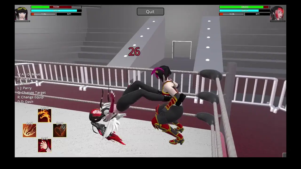 SSFL: Nepenthes vs Bernice  (testing the referee)