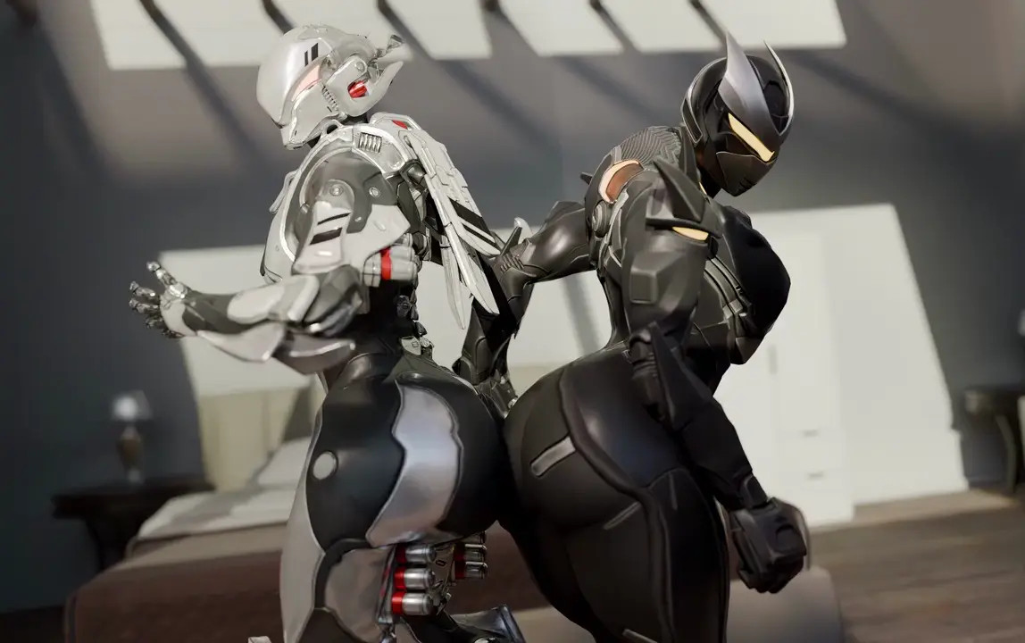 Interceptor Oblivion Butt Fight [Niki3D] [Interpolated] [60FPS]