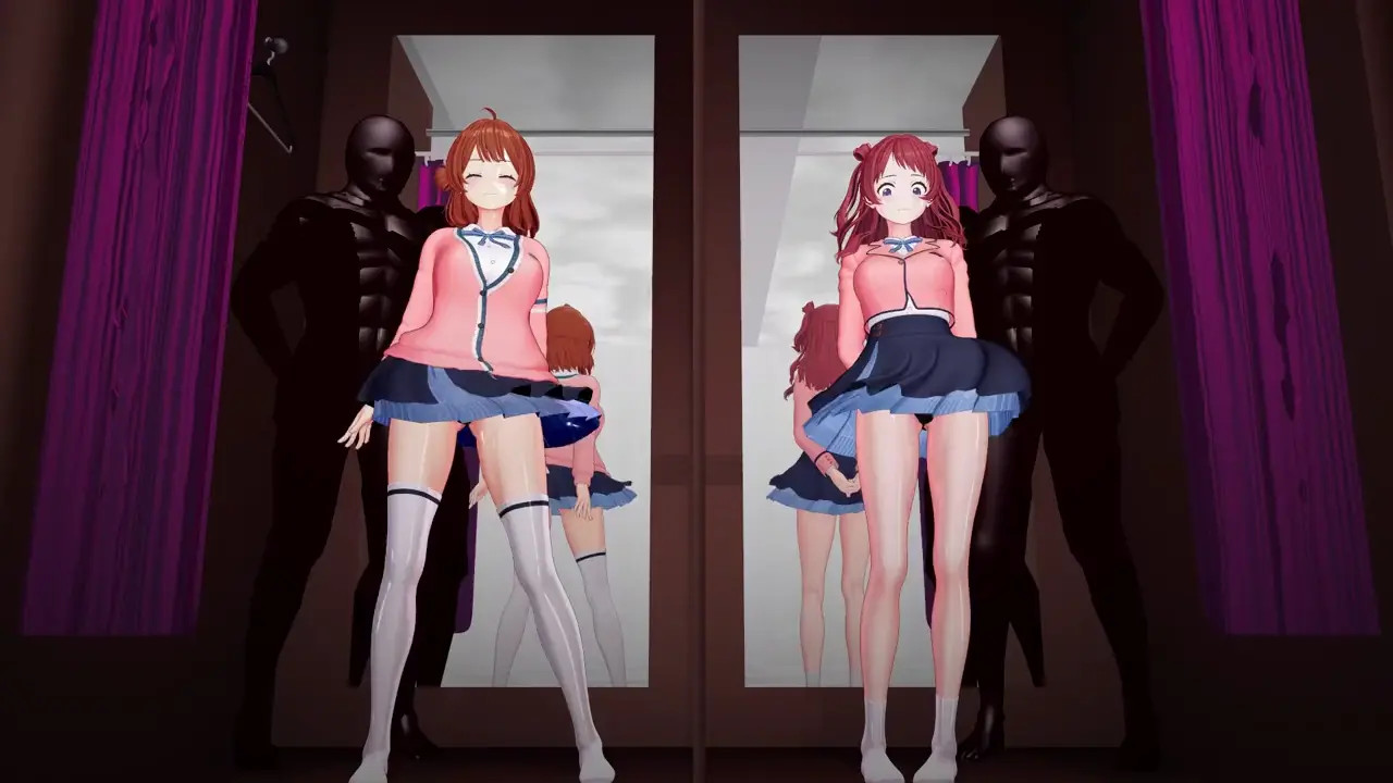 Changing room Ume and Saki ver. - Muramura