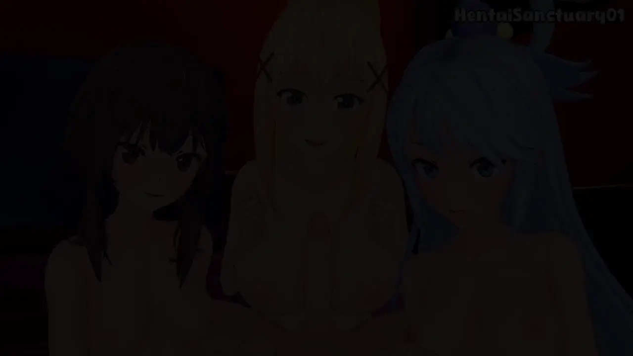 Aqua Megumin & Darkness Foursome — Konosuba