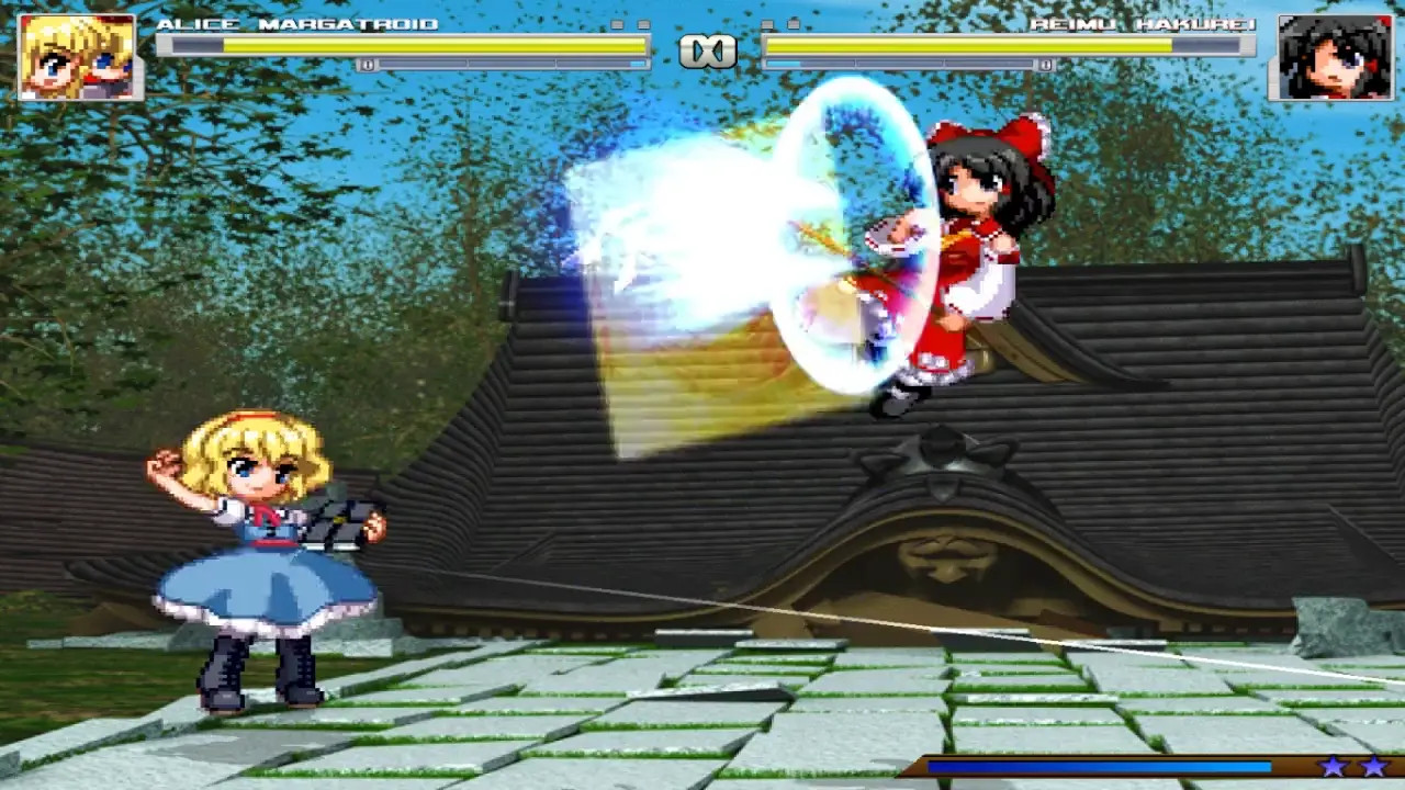 Alice Margatroid vs Reimu Hakurei