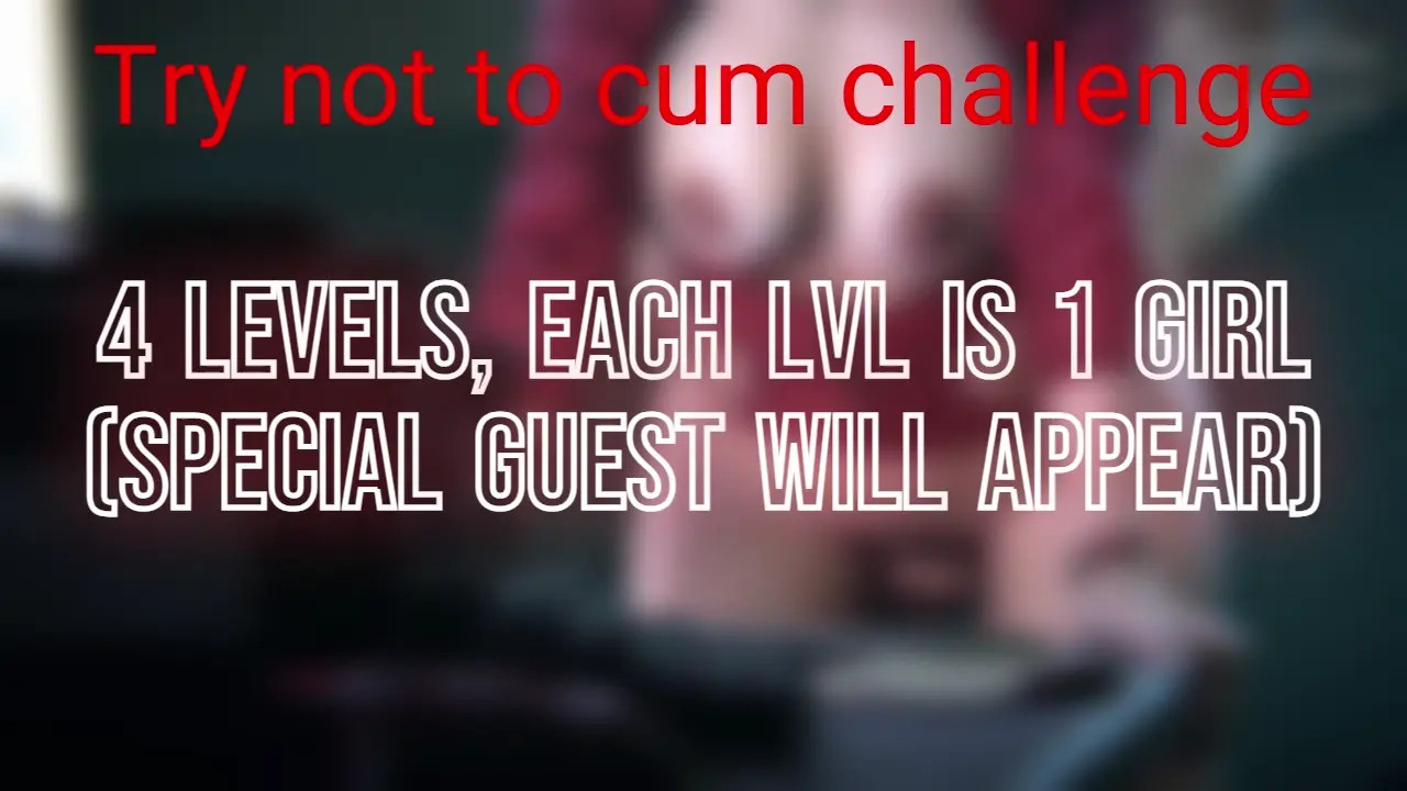 TRY NOT TO CUM CHALLENGE HMV
