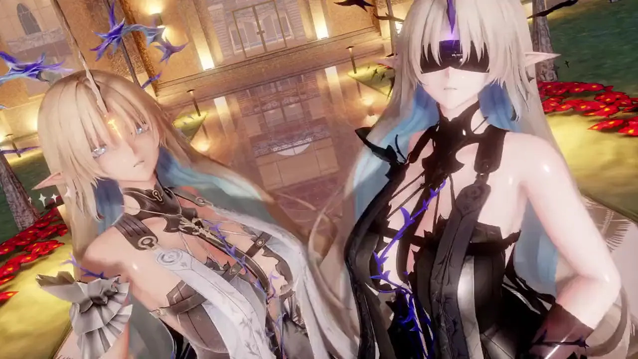 [MMD Wuwa]Fleurdelys&Leviathan Good-Night-Kiss