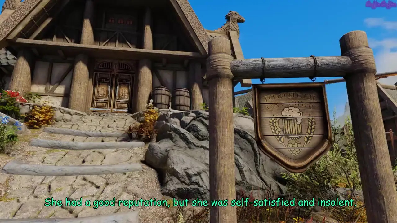 Skyrim - Bunny girl and Spider