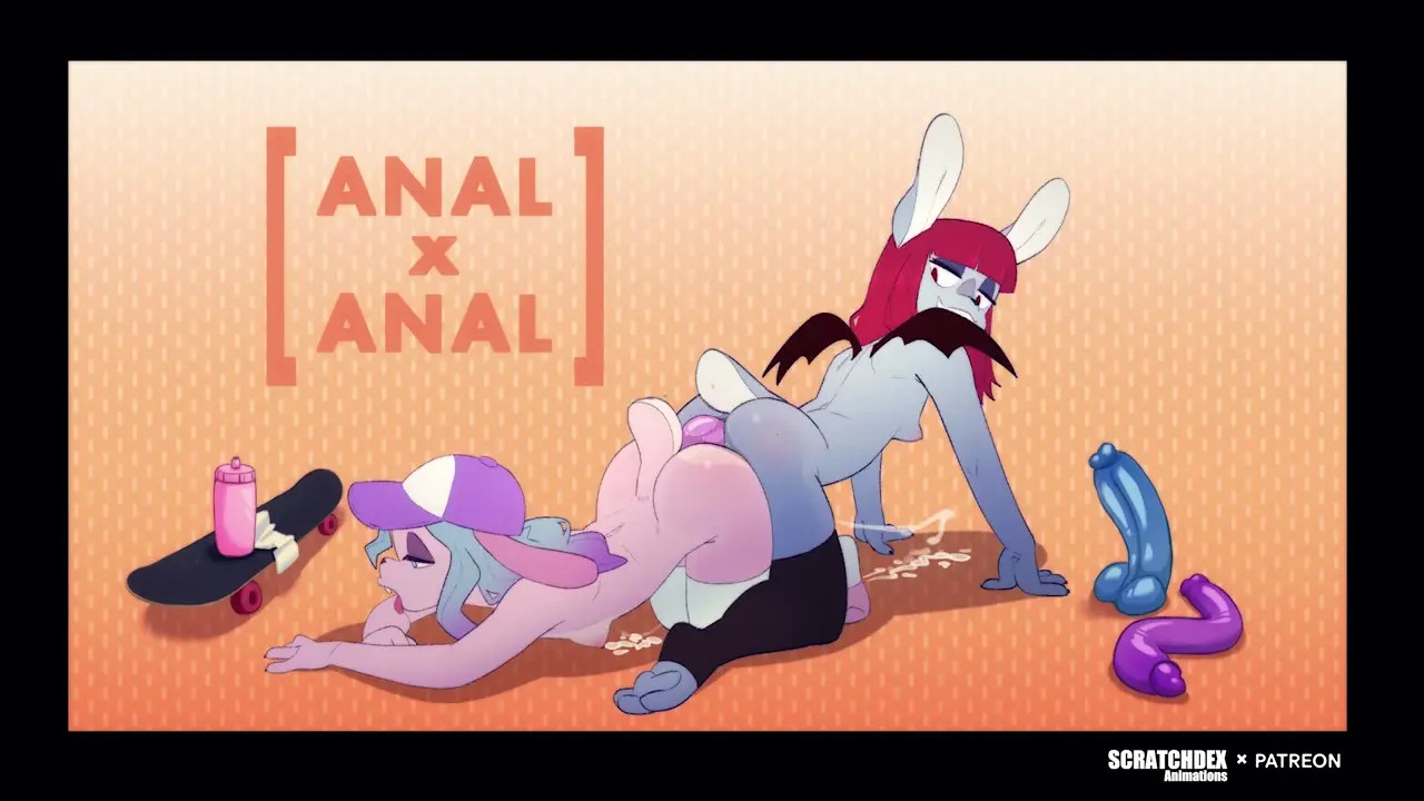 Vampire bun + Skater bun Animation loop (CUM ALT)