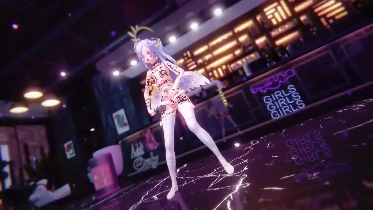 [QOS] Blue Archive Azusa Sex Dance