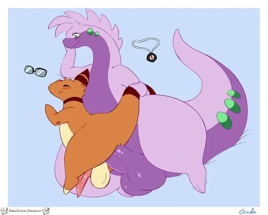 Ampharos and Goodra