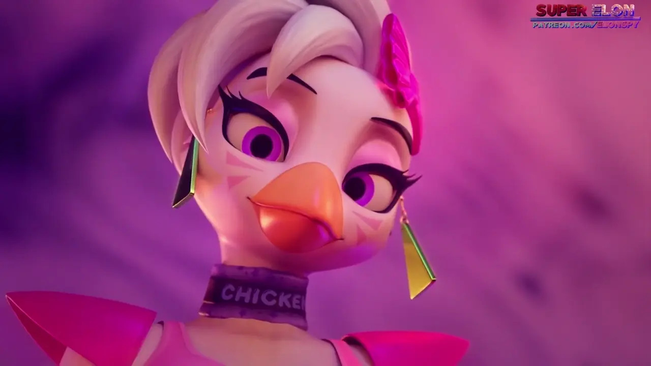 Glamrock Chica & Roxanne Wolf [Super Elon]