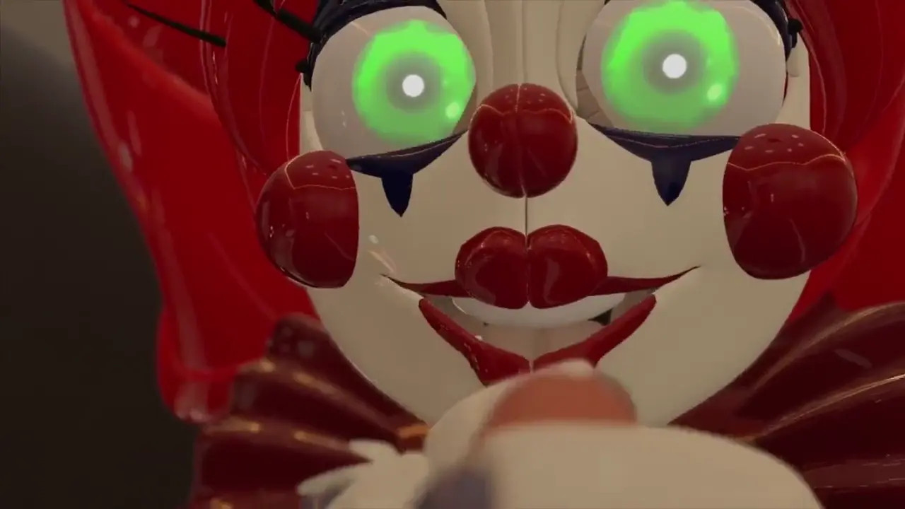 Circus baby Glamrock Chica & Roxanne wolf Handjob Pov