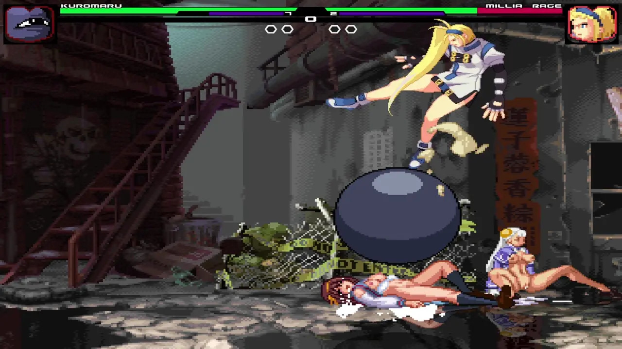 Kuro FUCK Millia Rage