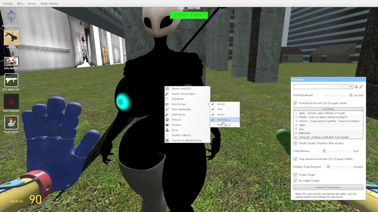 sexy nude nextbot HORNET nude (GMOD)