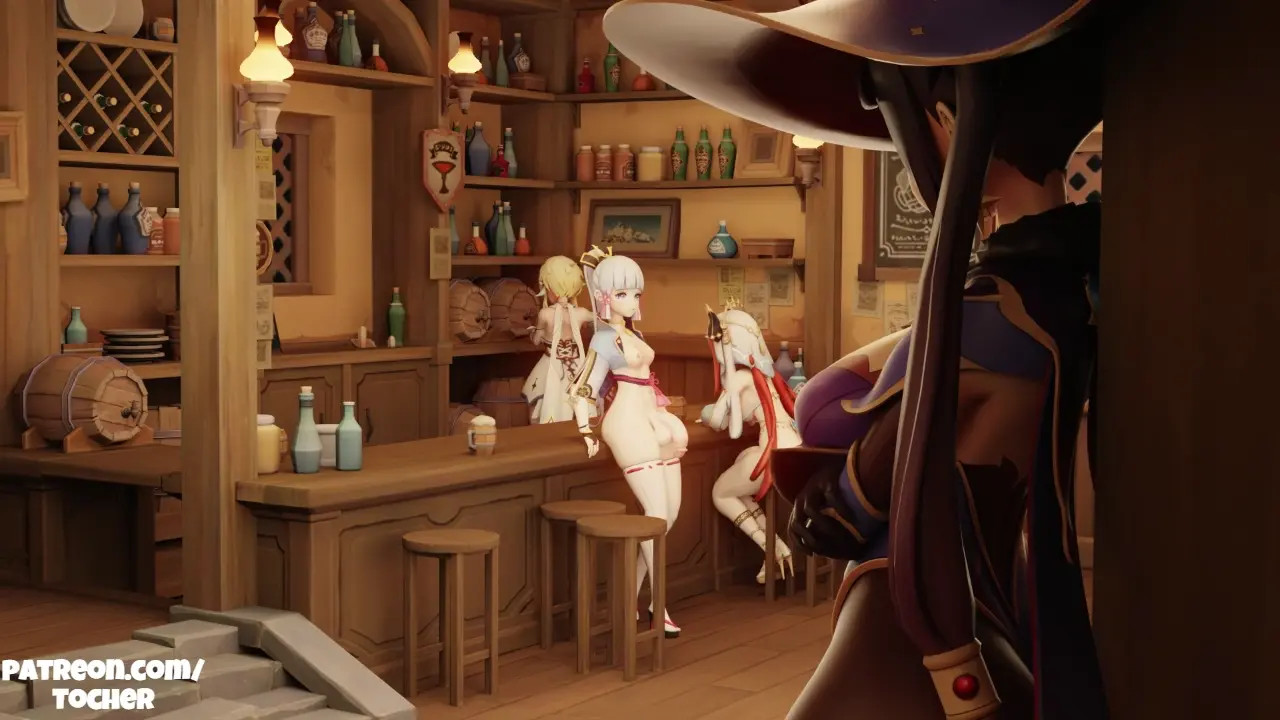 [Preview] [Tocher69] Ayaka x Nilou - Nocturnal Ritual