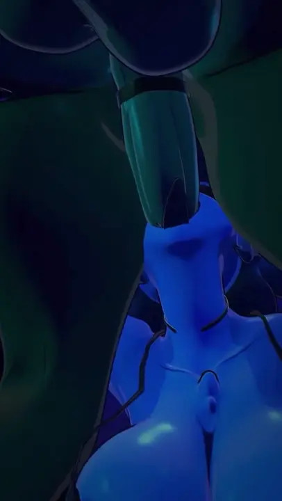 Bonfie gives Frenni a blowjob before the show