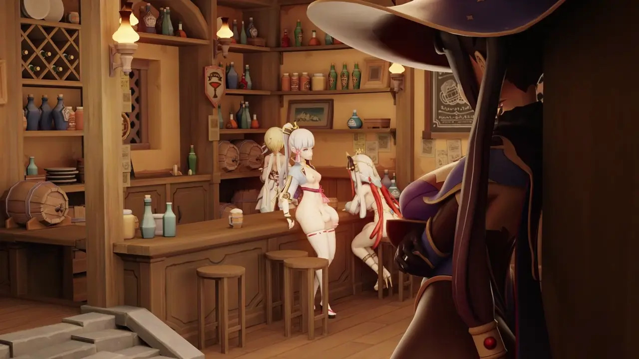 [Tocher] Ayaka x Nilou - Nocturnal Ritual