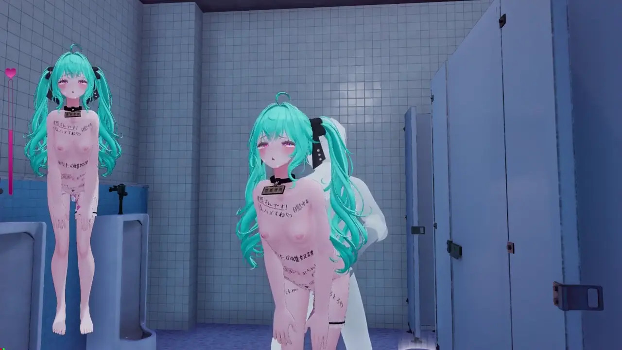 【SecretFlasherManaka】Slut Miku public sex