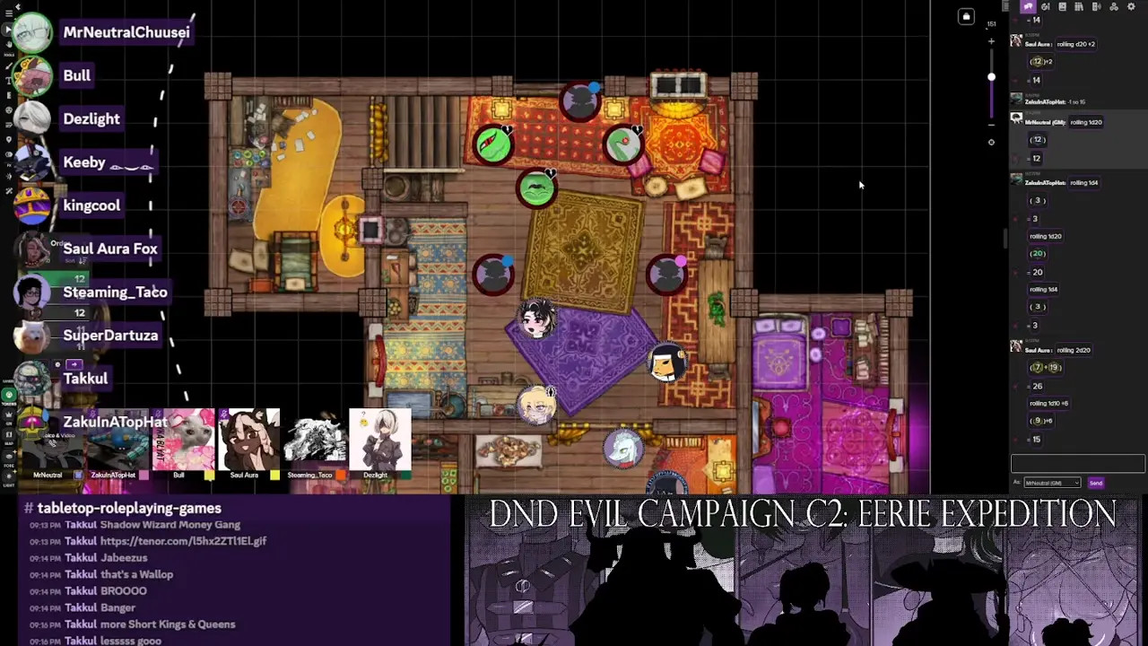 EVIL Campaign DnD C2 Eerie Expedition [Session 1 Born Anew] P2