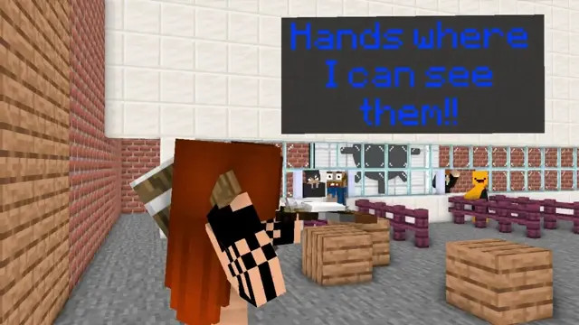 Minecraft Police Girls Bondage