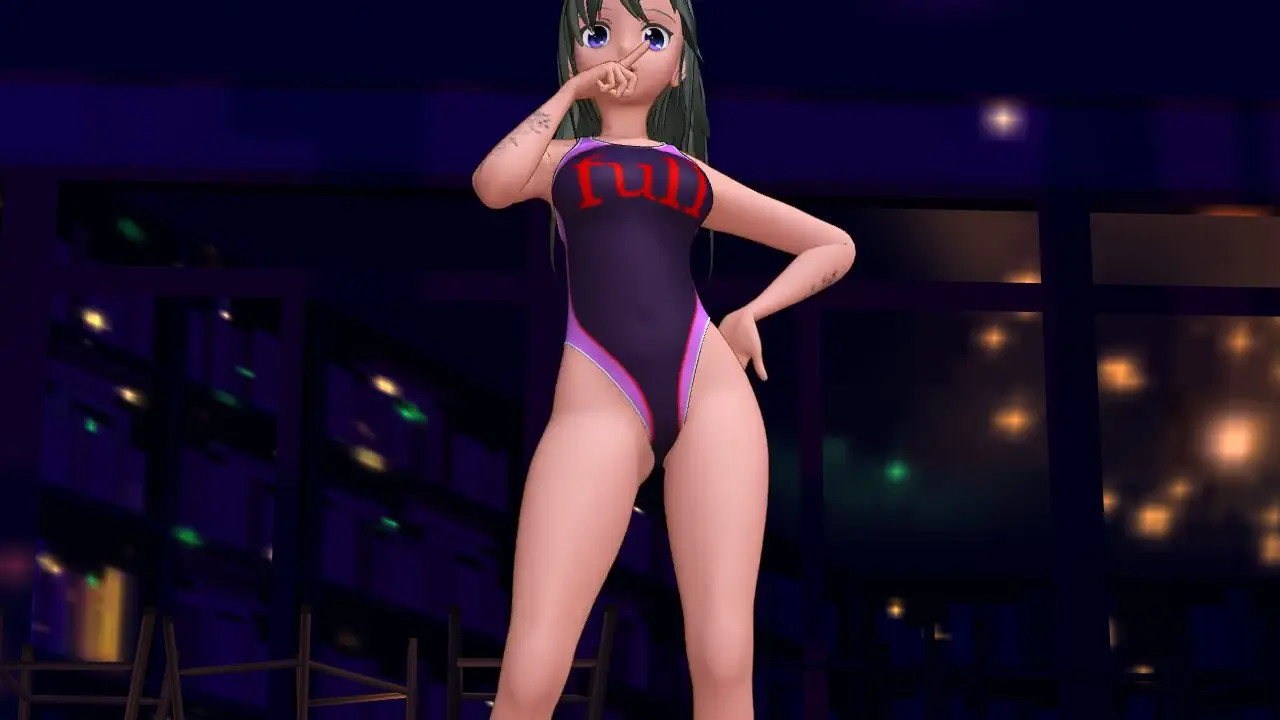 My Custom model Chloe step mmd r17