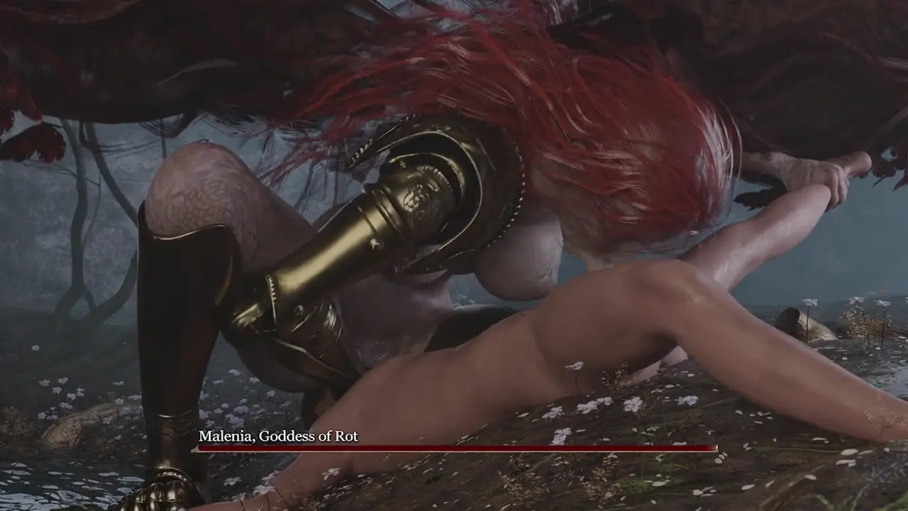 Malenia 2 Scarletrot Bossfight 4k