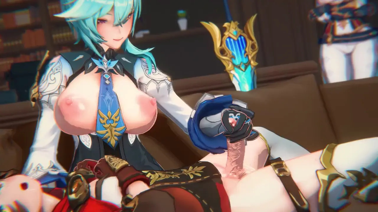 Eula × Amber (Futa) 2