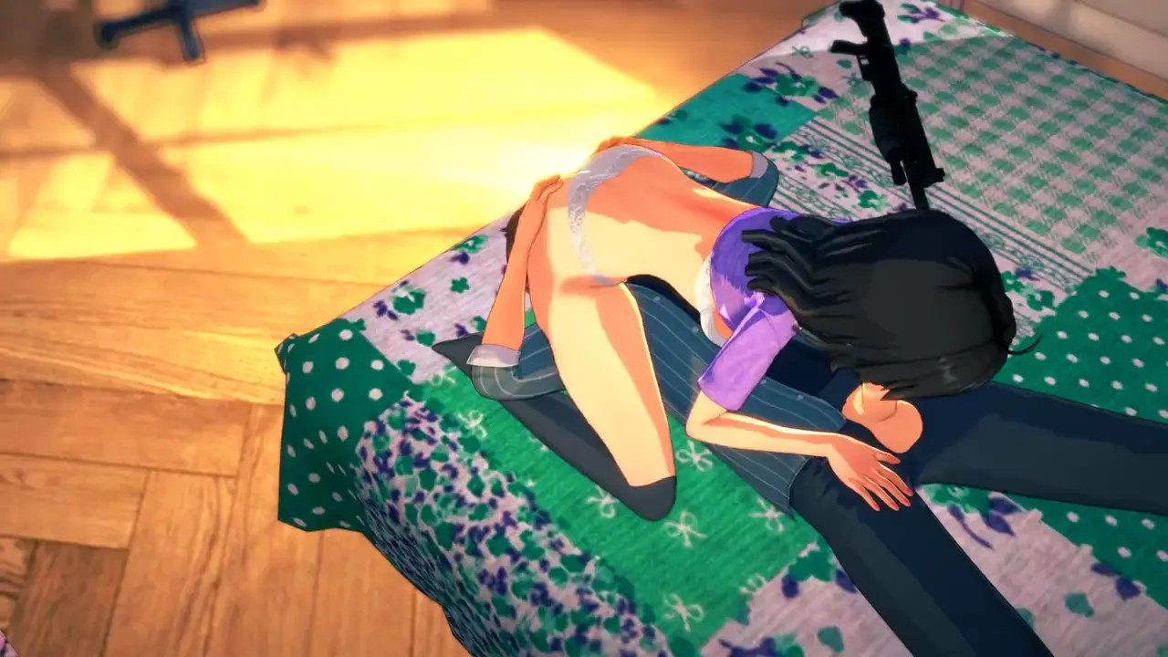 Brunette stepsister agrees to 69