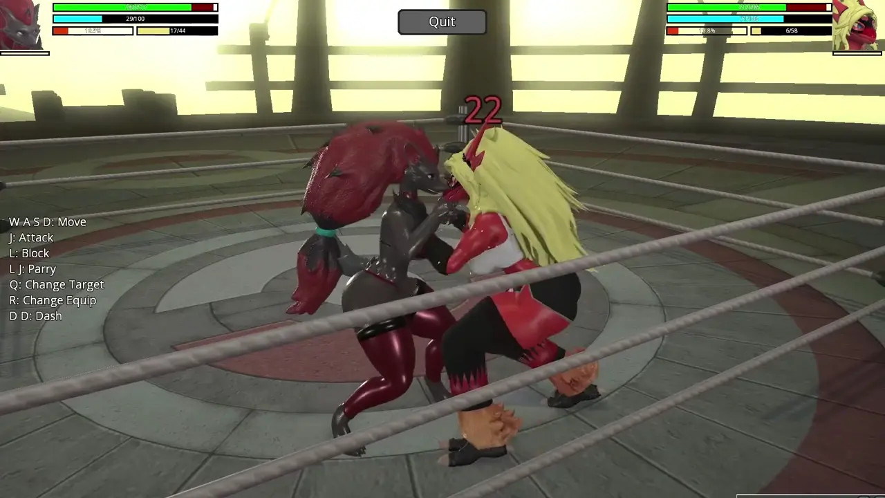 HR2 Furry: Zoroark vs Blaziken