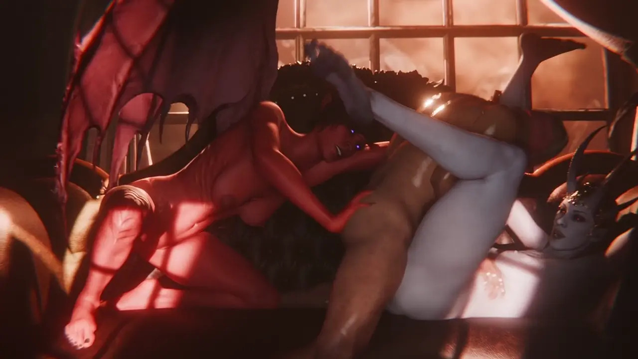 Mizora & Cambion Threesome (Black Male)
