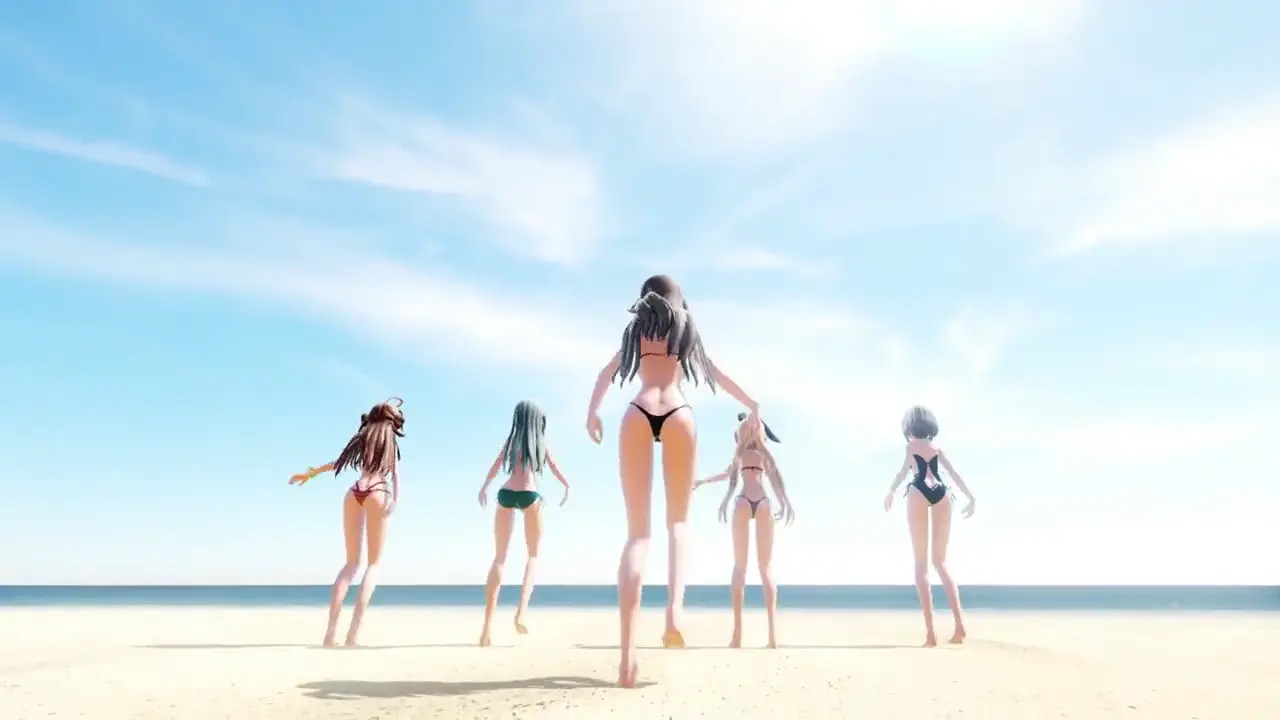 Shimakaze & Fleet Girls - Freely Tomorrow [MMD] Nimo