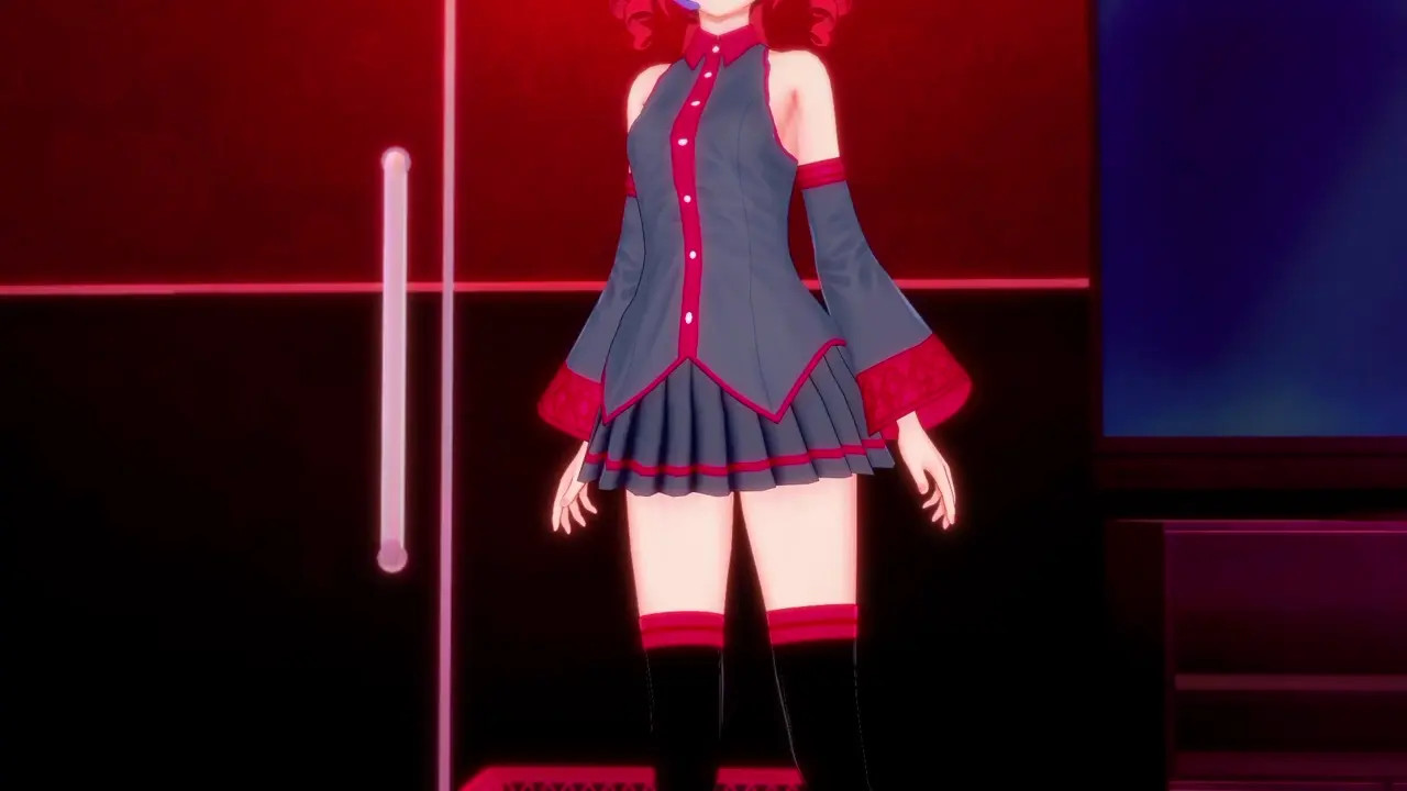 Futa Akita Neru Pounds Teto Creampie - Futanari Vocaloid 3D