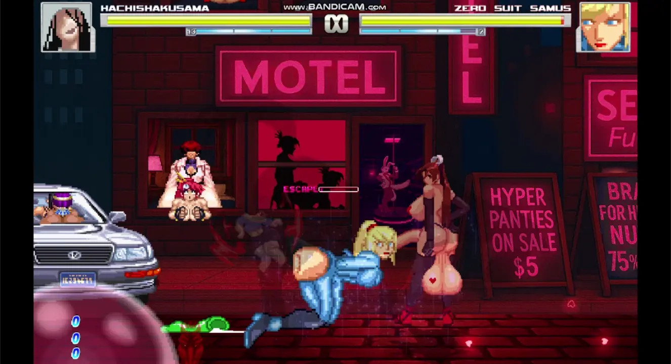 Hachishakusama with Samus