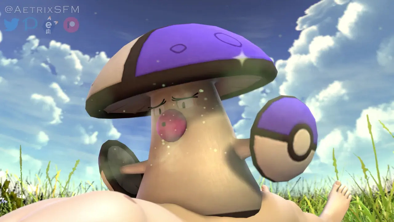 Shiny Amoonguss Jump Animation (4k)