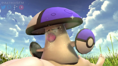 Shiny Amoonguss Jump Animation (4k)