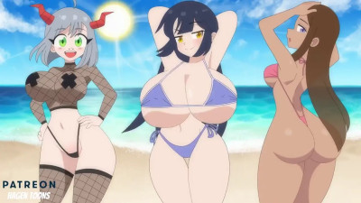 Dancing on the Beach [HagenToons]