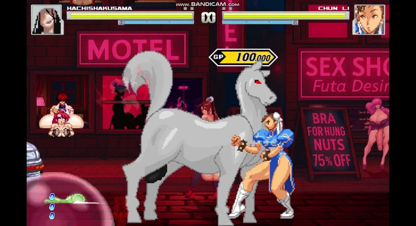 Hachishakusama with Chun Li