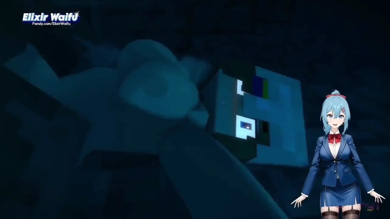 Minecraft Jenny Belle x Warden Vtuber Reaction [ElixirWaifu]