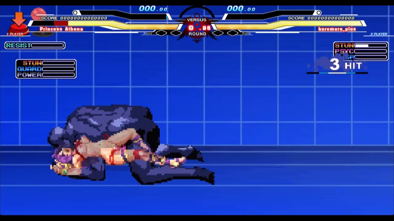 Athena vs Kuromaru Plus