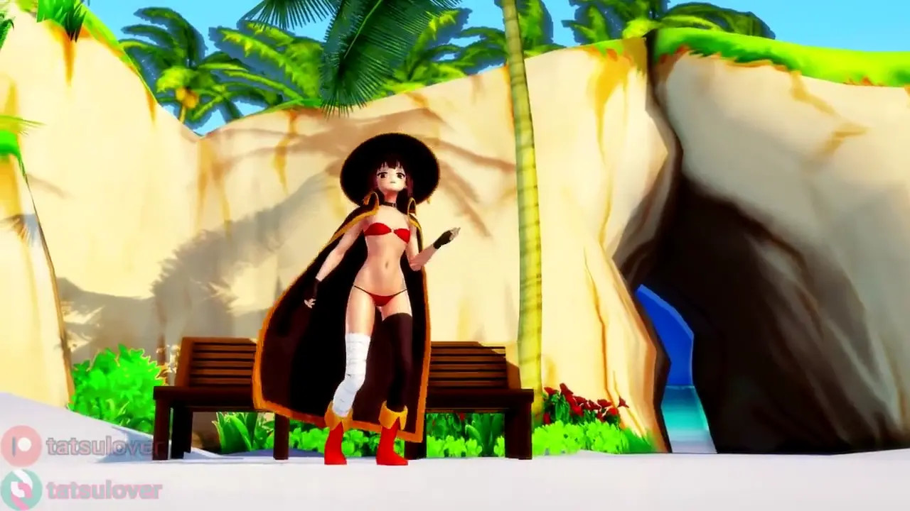 【R-18 MMD】 Megumin - BLACKPINK - WHISTLE