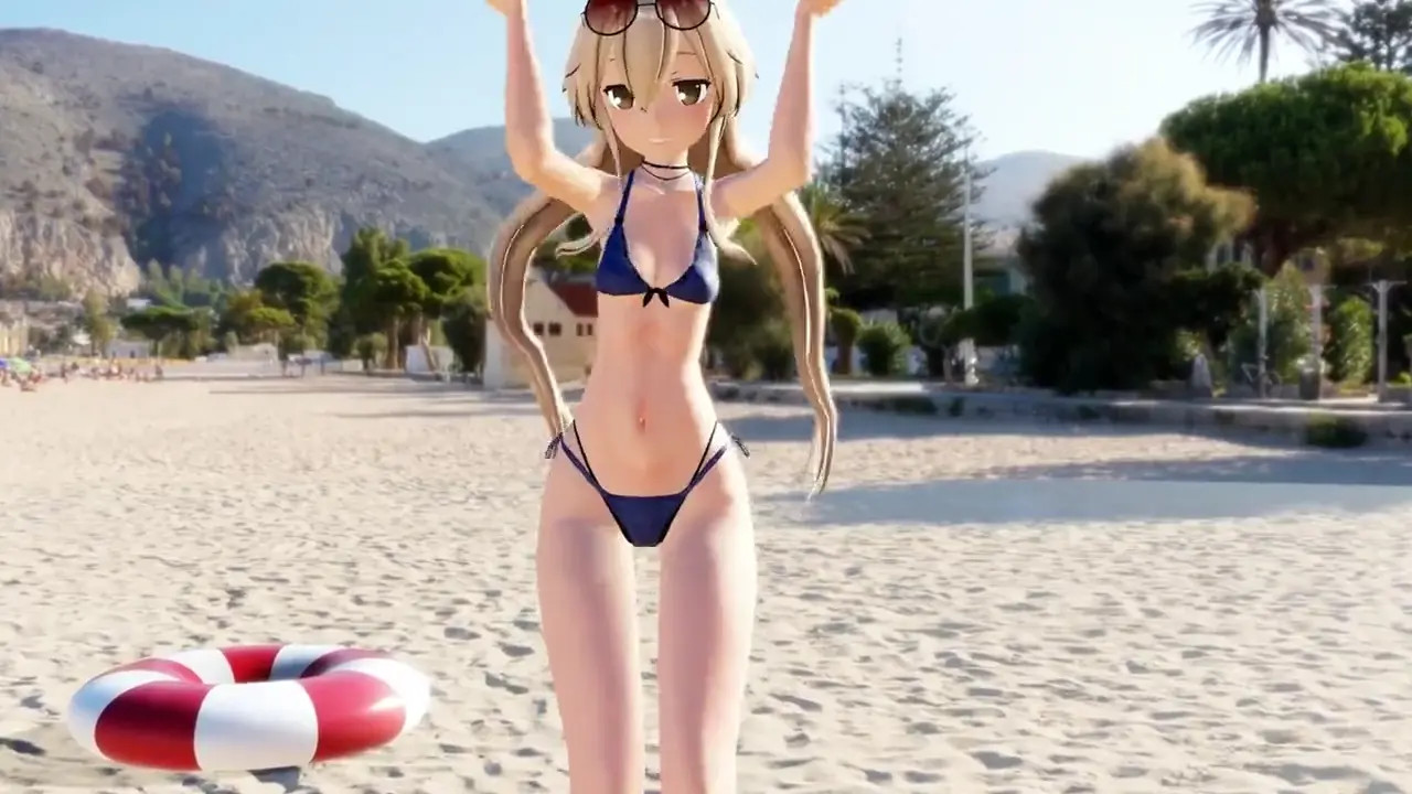 Shimakaze - Tell Me Answer [MMD] Nimo