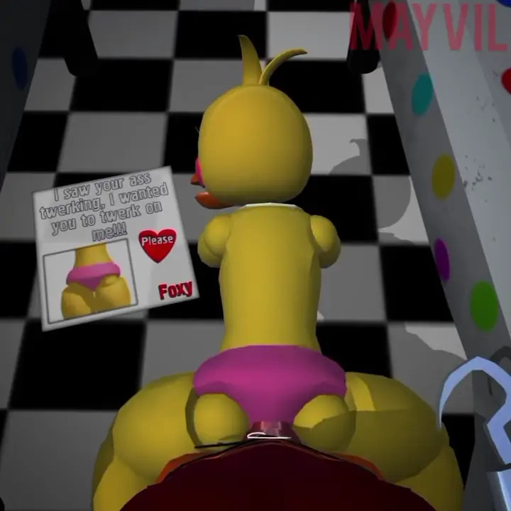 Toy Chica DoggyStyle Pov