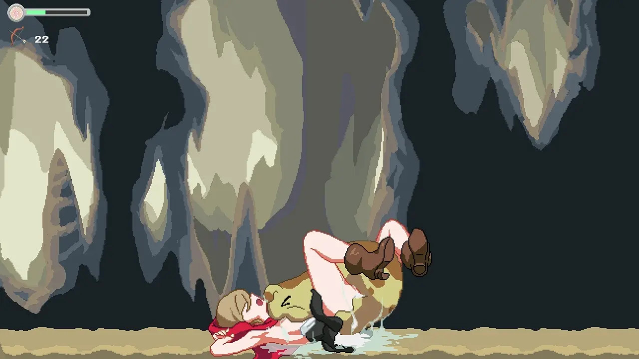 Wet Slimy Creampie - Rose and the Demon Beast(Game-300)