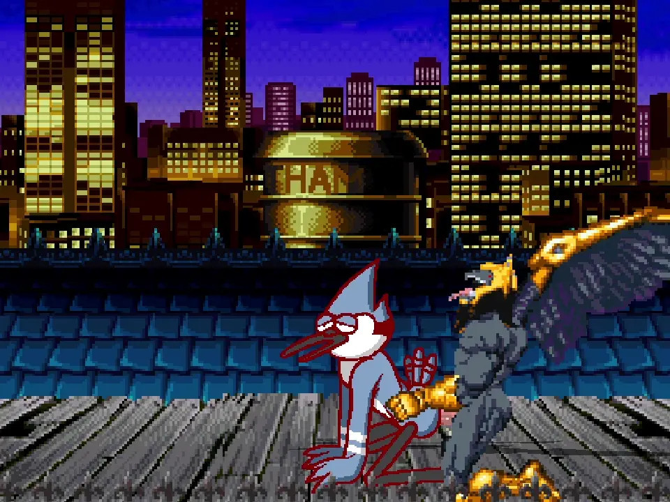 MUGEN Mordecai X Goldar