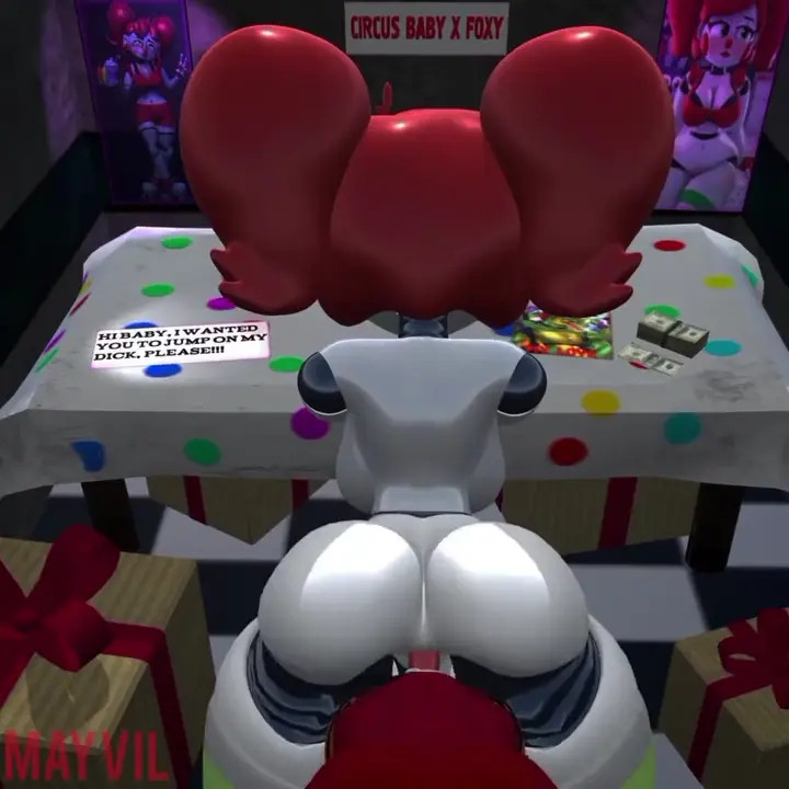 Circus Baby DoggyStyle POV NUDE