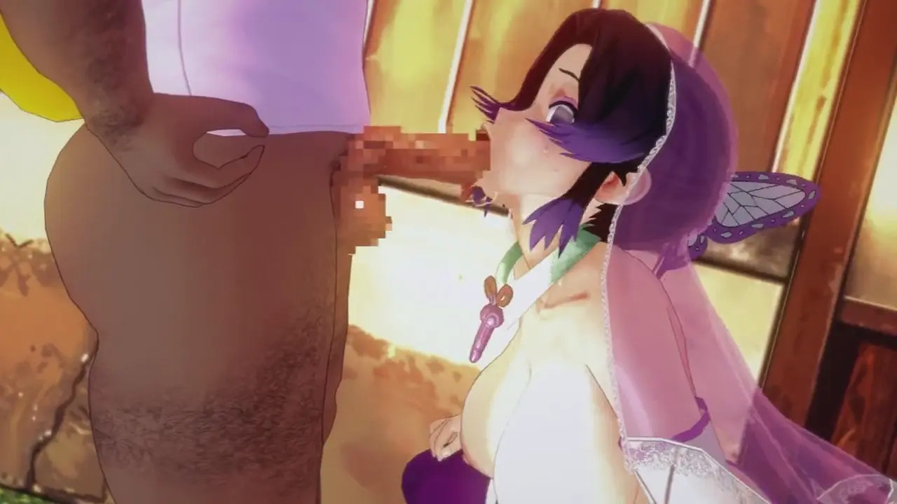 Shinobu's NTR Alley Blowjob Part 1