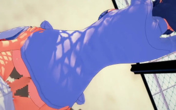 Kei Asaumi behind the school [R.H.L]